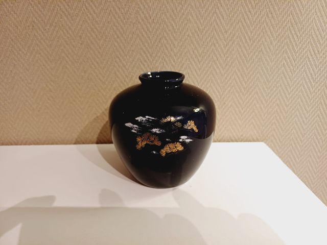 Jarrón antiguo porcelana japonesa