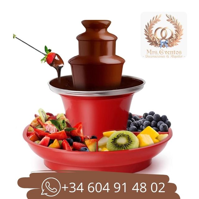 Alquiler Chocolatera - Catering - Fiesta