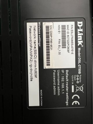 Modem DLINK 2750B