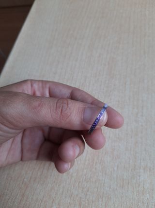 Anillo pandora lila