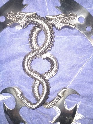 DRAGONES MEDIAVAL Y ANTIGUO ACERO