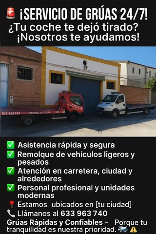Servicio de grúa 24 horas