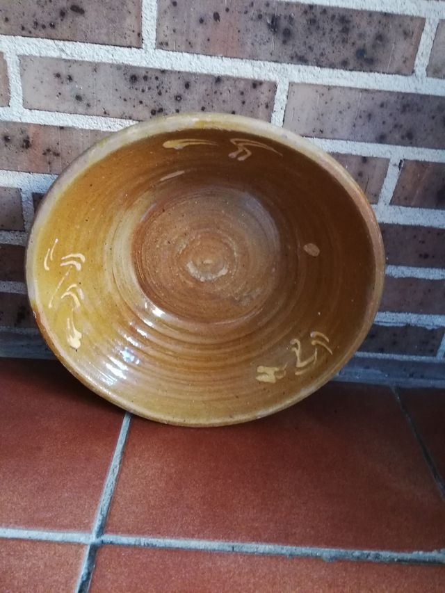 Antiguo lote de 3 Lebrillos