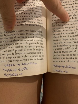 Libro lectura
