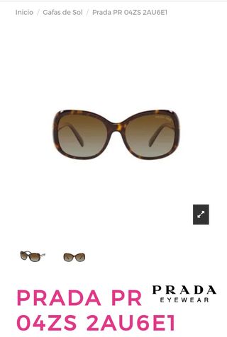 Gafas de sol mujer prada