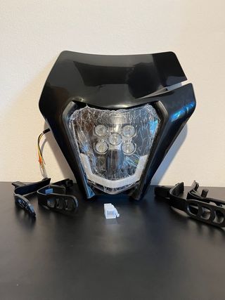 Careta moto KTM led⚫️