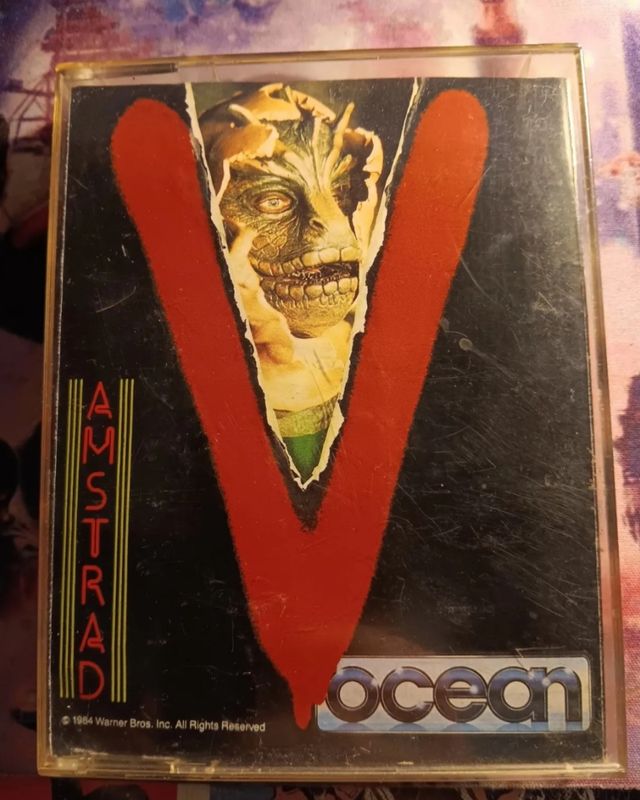 Juego V serie tv Amstrad cassette
