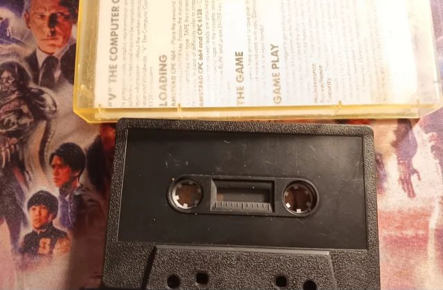 Juego V serie tv Amstrad cassette