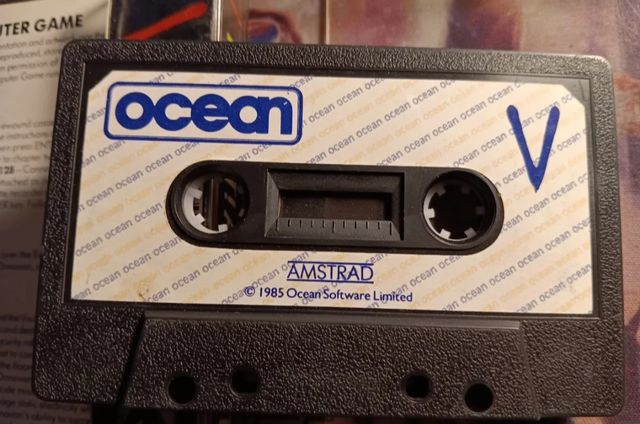 Juego V serie tv Amstrad cassette