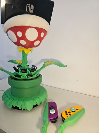SOPORTE PLANTA CARNÍVORA NINTENDO SWITCH 3D DOCK