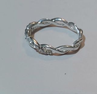 Anillo infinito brillante