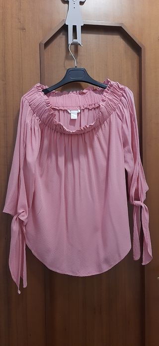 Camicia spalle scoperte