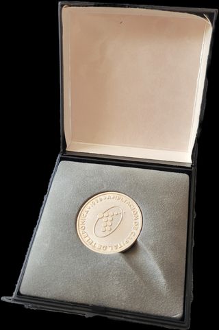 Medalla ampliación capital de Telefónica, año 1998