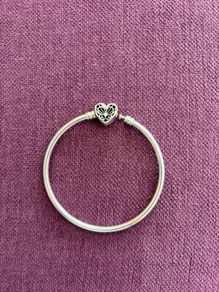 Pulsera Pandora corazón circonita