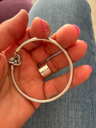Pulsera Pandora corazón circonita