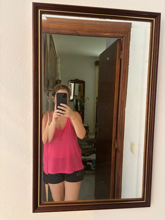 Espejo rectangular antguo vintage