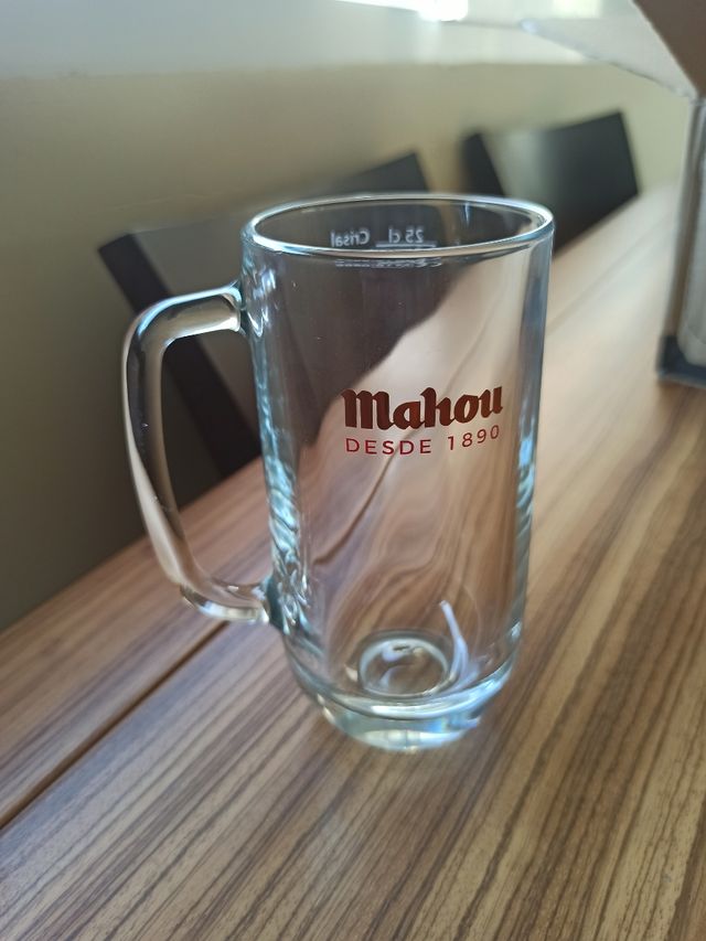 12 Jarras 25cl Mahou NUEVAS