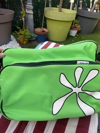 Bolsa bebe para carro verde 