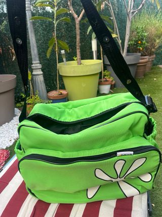 Bolsa bebe para carro verde 