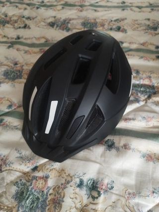 Casco bicicleta con luz