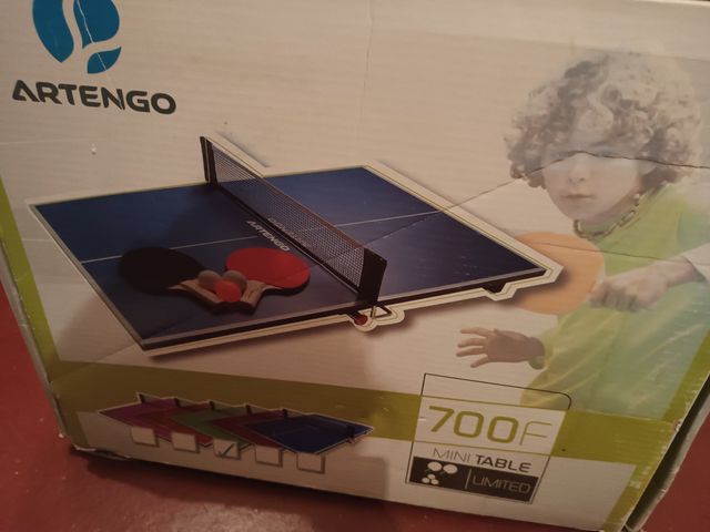 Mini mesa de ping pong