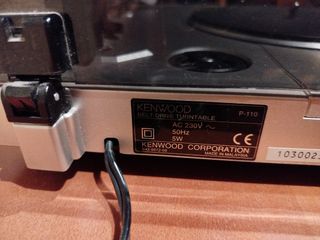 Tocadiscos Kenwood perfecto estado