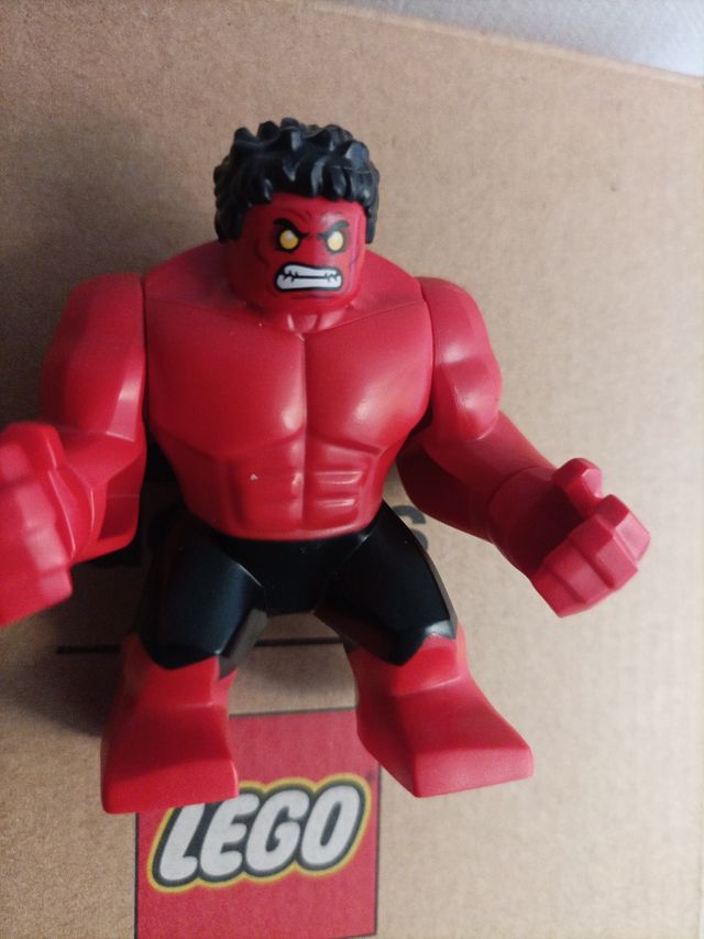 Lego  Hulk Rojo