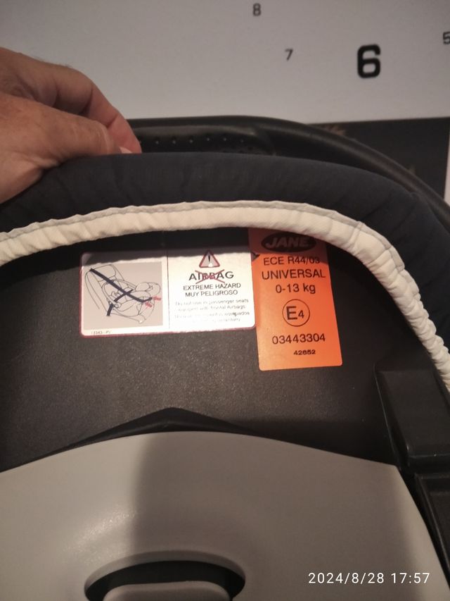 Silla auto bebe jane