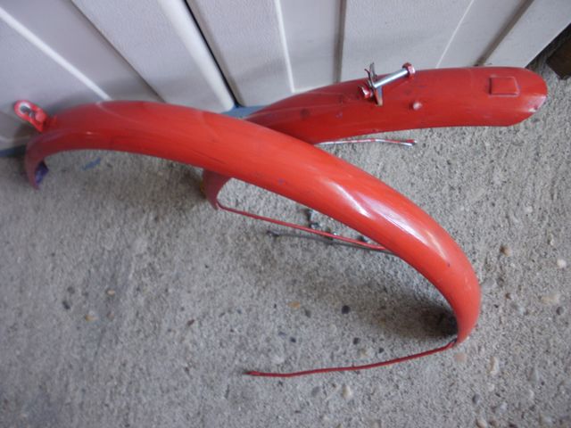 Juego de guardabarros bici mediana, 20 pulgadas.