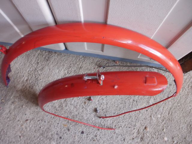 Juego de guardabarros bici mediana, 20 pulgadas.