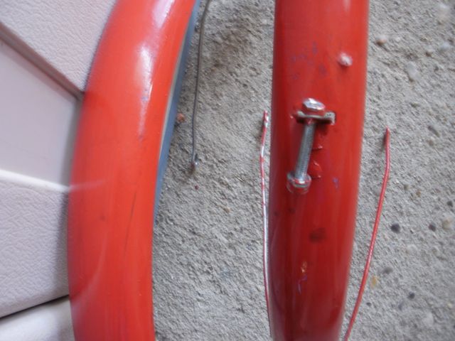 Juego de guardabarros bici mediana, 20 pulgadas.