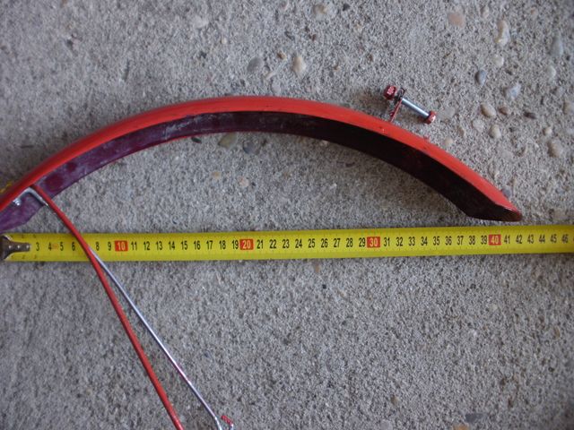 Juego de guardabarros bici mediana, 20 pulgadas.