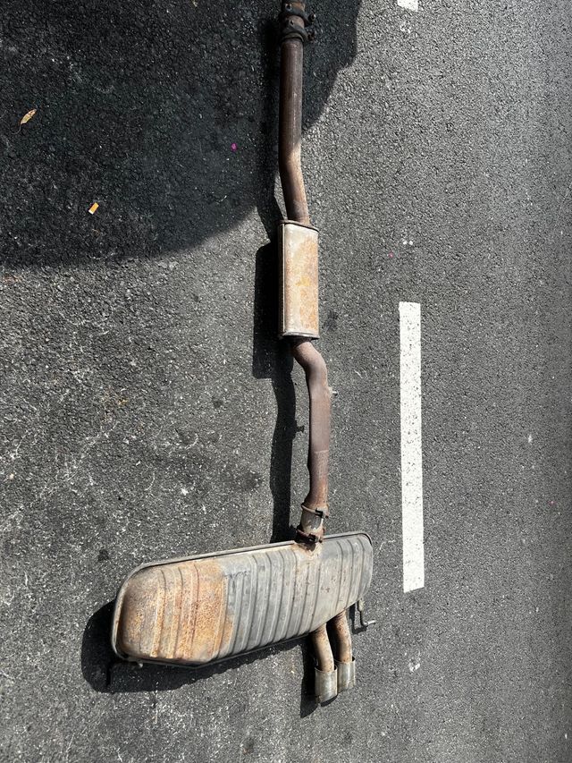 Escape audi s3 desde catalizador