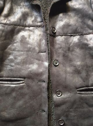 Chaqueton negro Mango