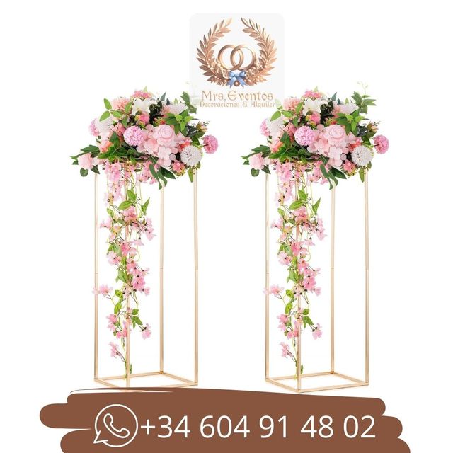 Alquiler Mesas para decoración - Catering - Fiesta