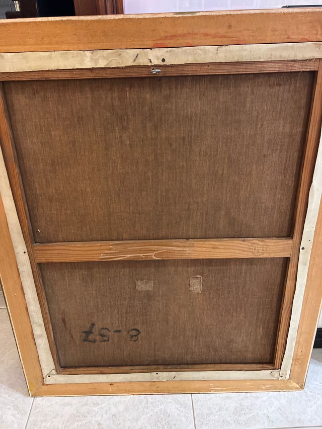 Cuadro vintage de flores