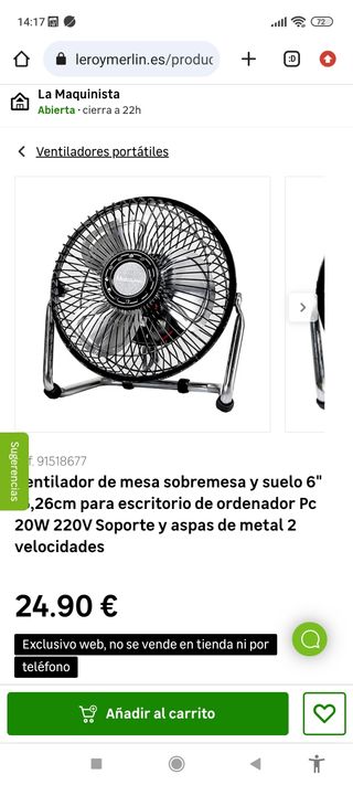 Ventilador MaxellPower
