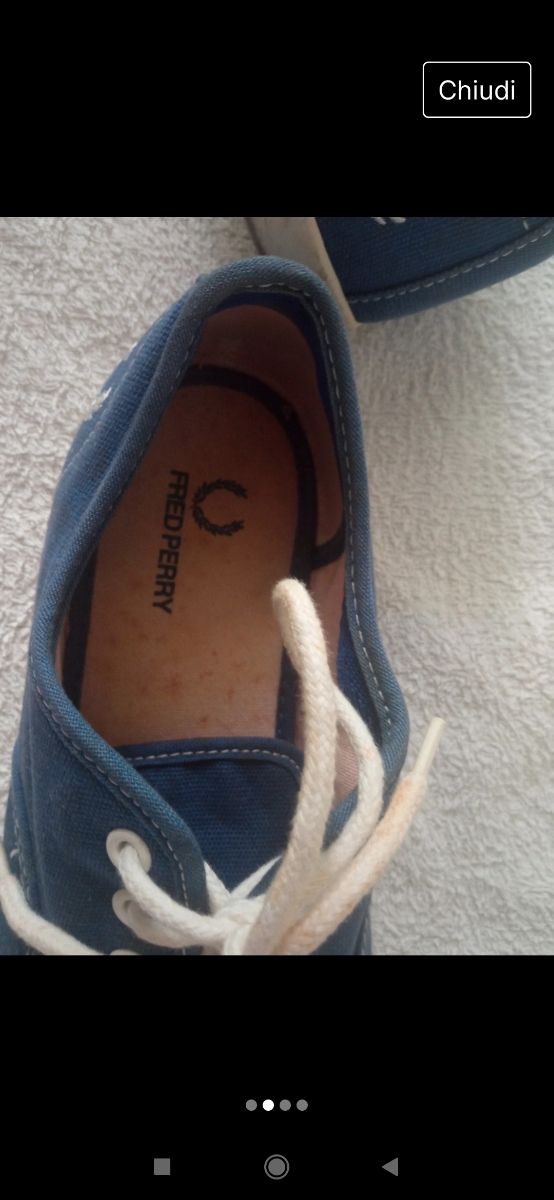 Scarpe da barca uomo n 40