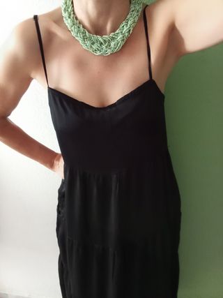 Vestido negro tirantes