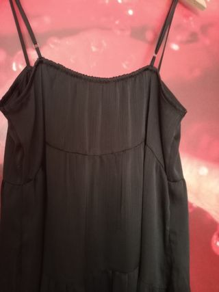 Vestido negro tirantes