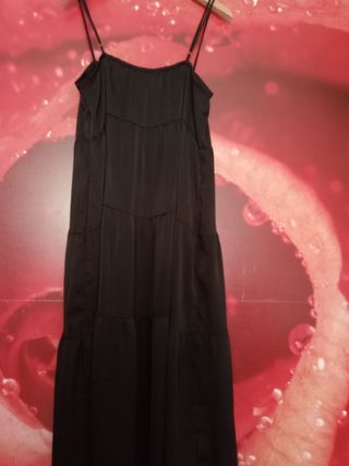 Vestido negro tirantes