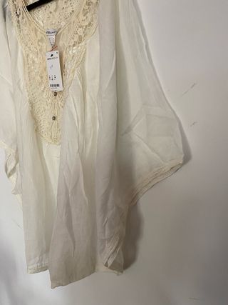 Blusa blanca Suiteblanco