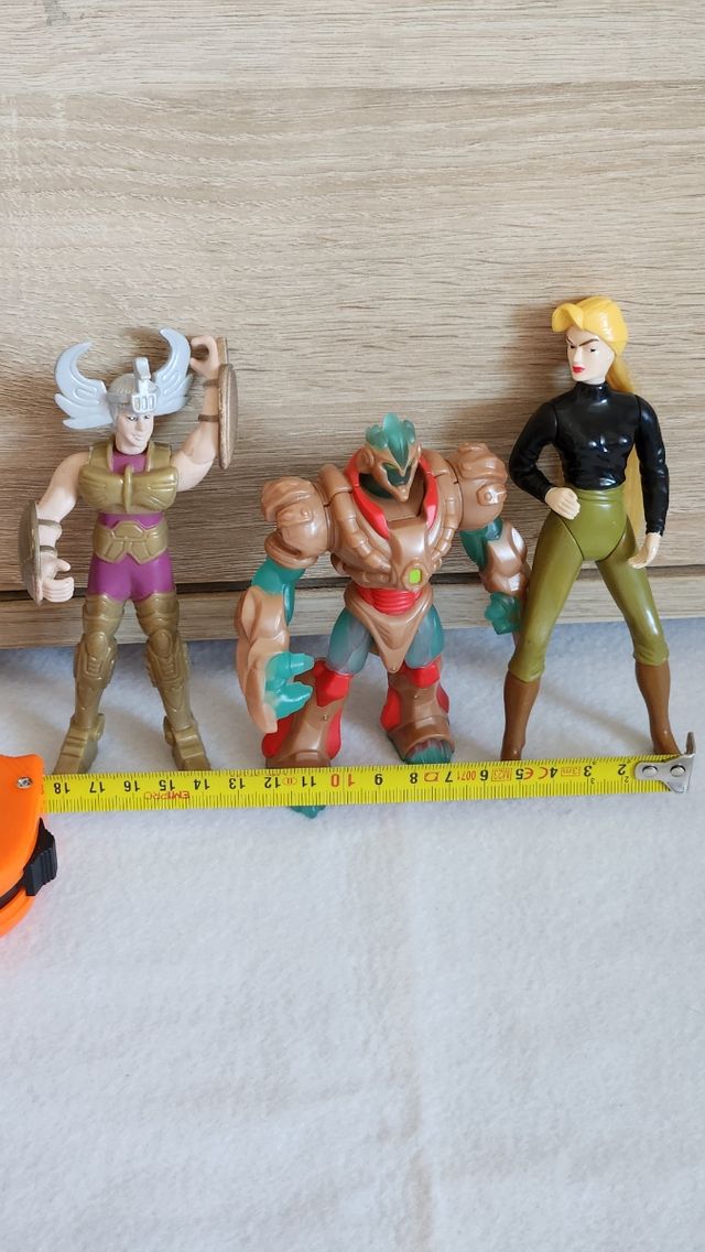 Lotto Figurine Disney, mattel, monster