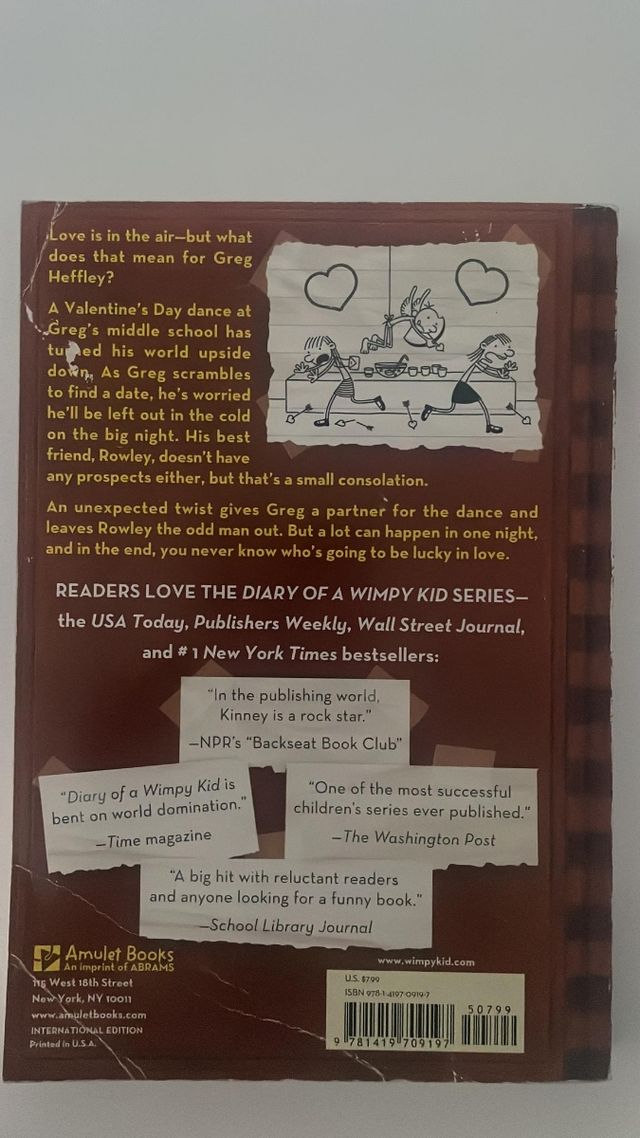 Diario de greg (en inglés)