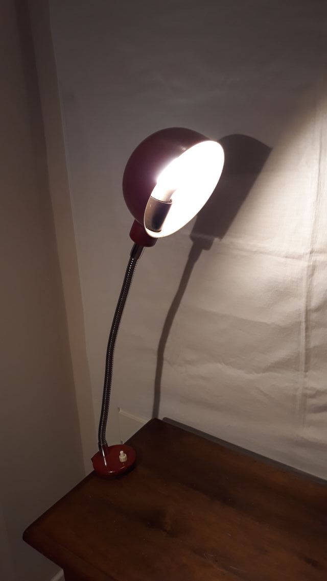 lampada industriale con morsetto