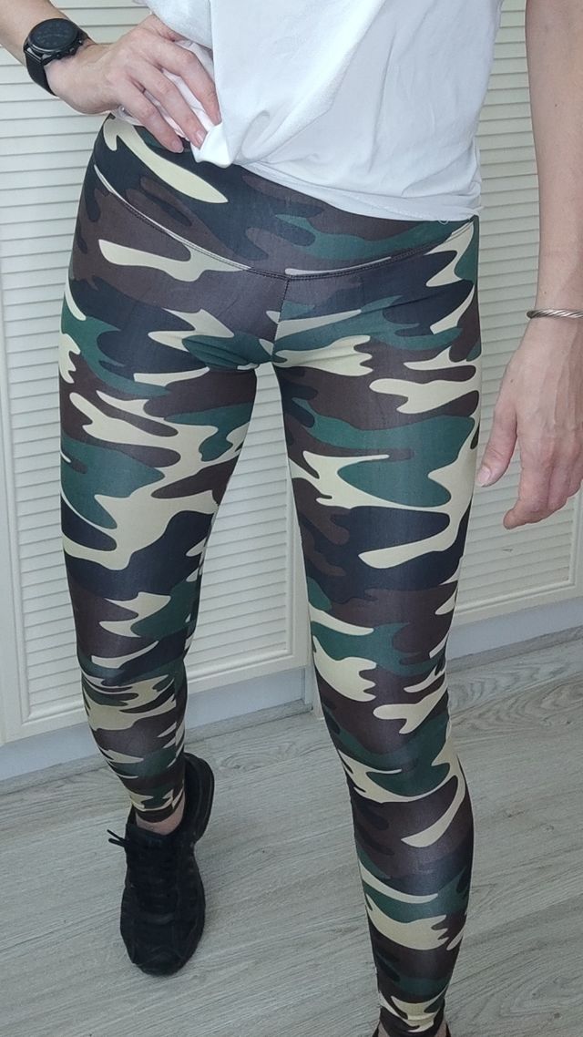 MALLAS ESTAMPA MILITAR SIN ESTRENAR