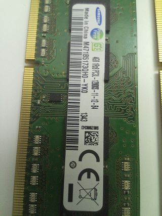Memorias RAM Samsung 8GB DDR3
