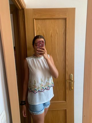 Top blanco de Sfera