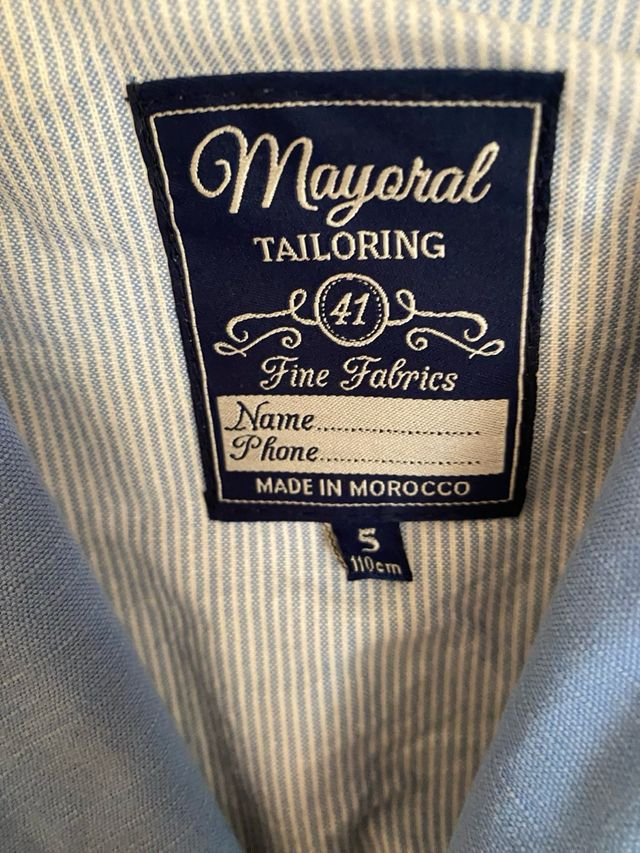 Chaqueta azul Mayoral niño 5 años