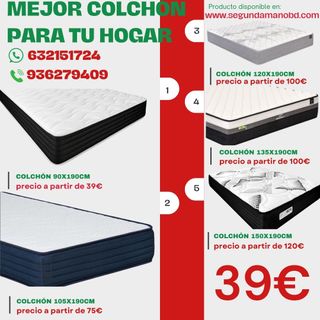 Oferta Colchon  visco látex + Somier 90x190cm